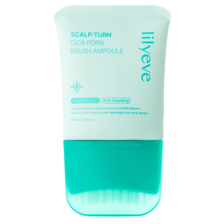 lilyeve - Scalp:Turn Cica PDRN Brush Ampoule - Pretblaugznu Ampula Galvas Ādai - 100ml
