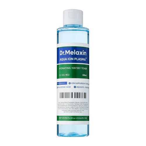 Dr.Melaxin - Aqua Ion Plasma Watery Toner - Mitrinošs un Nostiprinošs Toniks Sejai - 200ml