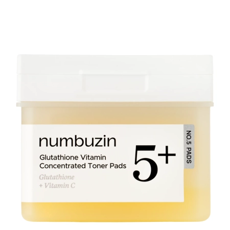 Numbuzin - No.5 Vitamin - Niacinamide Concentrated Pad - Sejas Spilventiņi ar Niacinamīdu - 180ml/70gab.