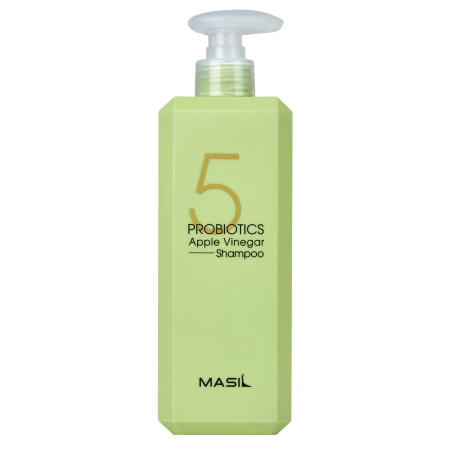 Masil - 5 Probiotics Apple Vinegar Shampoo - Attīrošs Šampūns ar Ābolu Etiķi un Probiotikām - 500ml