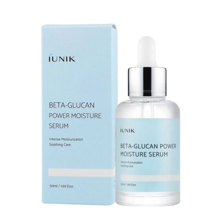 iUNIK - Beta - Glucan Power Moisture Serum - Mitrinošs nomierinošs sejas serums - 50ml