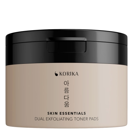 KORIKA - Skin Essentials Dual Exfoliating Toner Pads - Noloboši Spilventiņi Sejai - 20gab