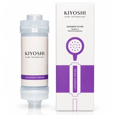Kiyoshi - Shower Filter - Dušas Filtrs ar C Vitamīnu - Lavender Dream - 1 gab.