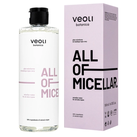 Veoli Botanica - ALL OF MICELLAR - Maigs Micelārais Ūdens Visiem Ādas Tipiem - 500ml