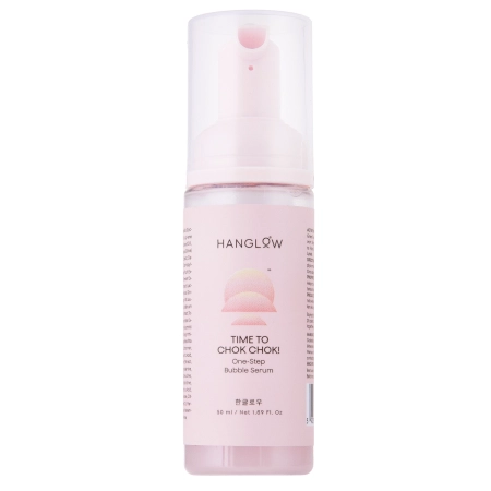 HanGlow - Time to Chok Chok! - One-Step Bubble Serum - Mitrinošs Serums Putās ar Antioksidantiem un Probiotiku - 50 ml