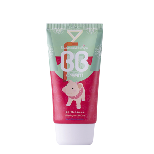 Elizavecca - Milky Piggy BB Cream - Daudzfunkcionāls BB Krēms ar Saules Aizsardzību SPF50+ - 50ml
