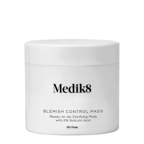 Medik8 - Blemish Control Pads - Ready-to-Go Clarifying Pads - Bezspirta Nolobošie Spilventiņi Problematiskai Ādai - 60gab.