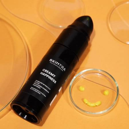 SkinTra - Creamy Happiness - Emulsija ar 0,1% Retinālu Ciklodekstrīnos - 30ml