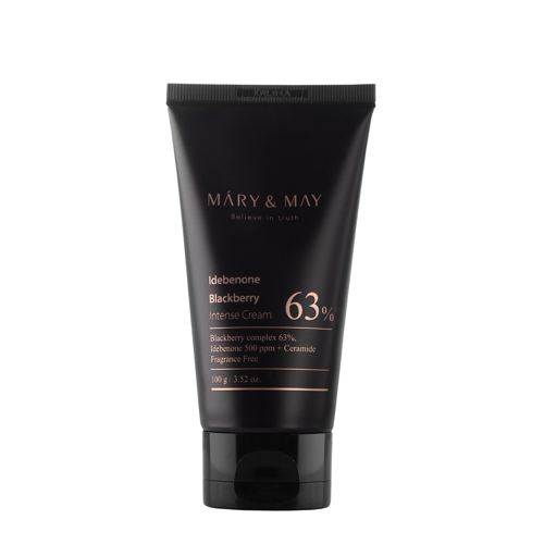 Mary&May - Idebenone Blackberry Intense Cream - Pretgrumbu Krēms ar Idebenonu - 100g