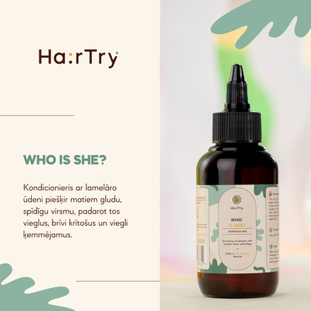 HairTry - Who Is She? - Lamelārais Ūdens - 100ml