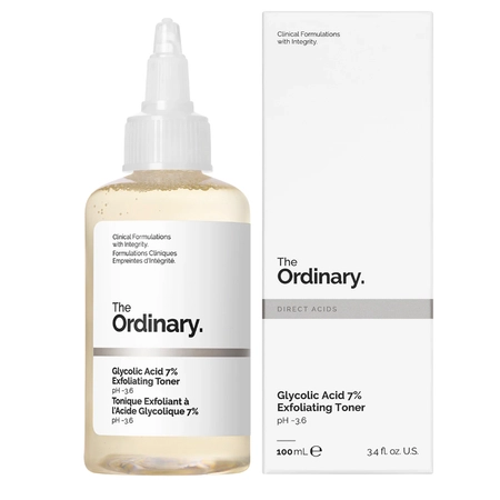 The Ordinary - Glycolic Acid 7% Exfoliating Toner - Pīlinga Toniks ar 7% Glikolskābi - 100ml