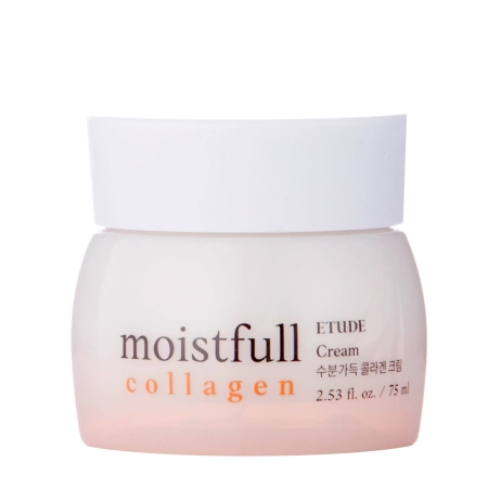 Etude House - Moistfull Collagen Cream - Barojošs Mitrinošs Krēms ar Kolagēnu - 75ml