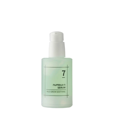 Numbuzin - No.7 - Mild Green Soothing Serum - Nomierinošs Sejas Serums - 50ml