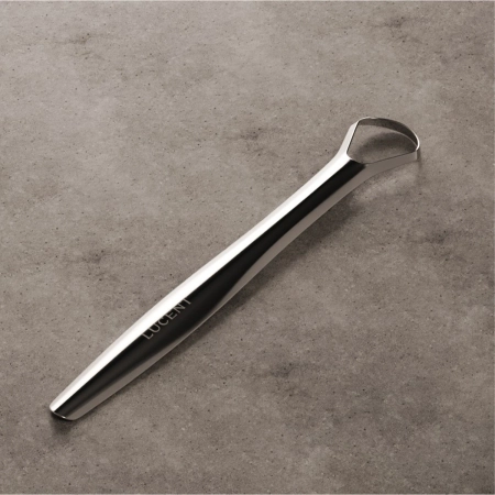 Be Lucent - Beam Tongue Scraper - Mēles Tīrītājs - Silver - 1gab