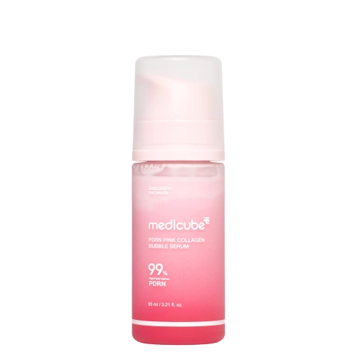 Medicube - PDRN Pink Collagen Bubble Serum - Rozā Serums Putās ar PDRN un Kolagēnu - 95ml