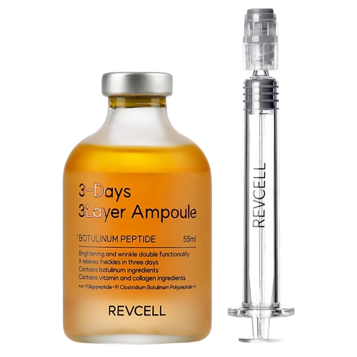 REVCELL - 3-Days 3 Layer Ampule - Nostiprinoši-Mitrinoša Ampula Sejai - 55ml