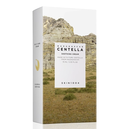 SKIN1004 - Madagascar Centella Soothing Cream - Nomierinošs sejas krēms - 75ml