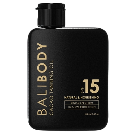 Bali Body - Cacao Tanning Oil SPF15 - Sauļošanās Eļļa ar Kakao - 100ml