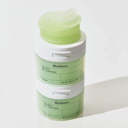 Biodance - Sea Kelp Gel Toner Pad - Nomierinošie Spilventiņi Sejai - 60gab