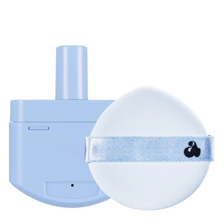 Unleashia - Babe Skin Baby Blue Cushion - Uzpilde + Sūklītis - Tonālais Spilventiņā - 21N Fluffy - 15g 