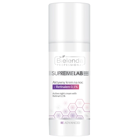 Bielenda Professional - Supremelab - Re-Advanced - Aktīvs Nakts Krēms ar Retinolu - 50ml