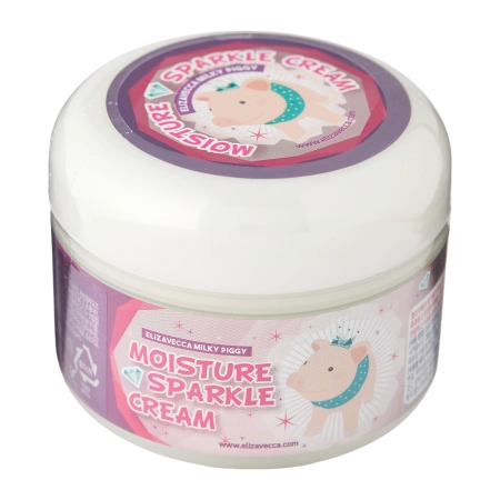 Elizavecca - Milky Piggy Moisture Sparkle Cream - Mitrinošs Krēms Sejai - 100g