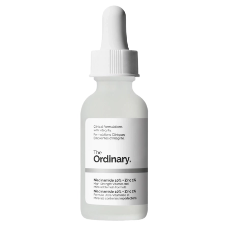 The Ordinary - Niacinamide 10% + Zinc 1% - Serums ar B3 Vitamīnu un Cinku - 30ml
