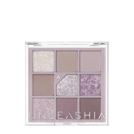 Unleashia - Glitterpedia Eye Palette - Vegāniska Acu Ēnu Palete - 4 All Of Lavender Fog - 6,6g