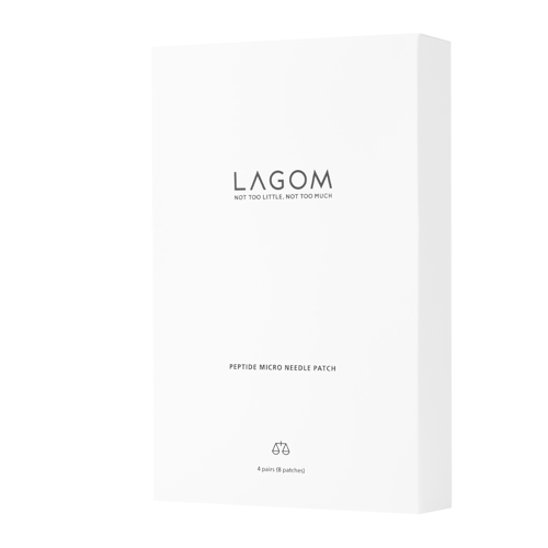 Lagom - Peptide Micro Needle Patch - Stiprinošie Mikroadatu Plāksteri - 8 gab