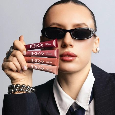 Ibra Makeup - Barojošs Lūpu Spīdums - Cookie Lip Gloss - 10ml