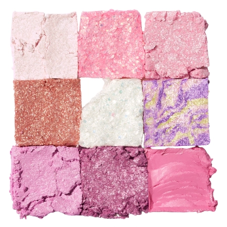 Unleashia - Glitterpedia Eye Palette - Vegāniska Acu Ēnu Palete - 9 All Of Pink Glitter - 6,6g