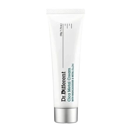 Dr.Different - CICA Metal Cream - Nomierinošs Sejas Krēms - 50g