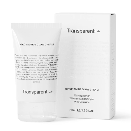 Transparent Lab - Niacinamide Glow Cream - Izgaismojošs krēms ar niacinamīdu - 50ml