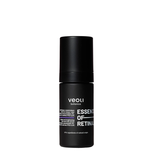 Veoli Botanica - Essence Of Retinal - Nostiprinošs un Izgaismojošs Serums Sejai un Kaklam ar Retinālu 0,06% - 30ml