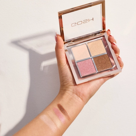 GOSH - Glow Palette - Sejas Izgaismotāju Palete - 001 Fourfilled - 11,6g