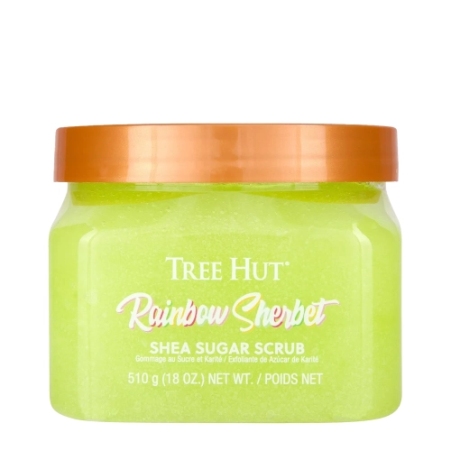 Tree Hut - Shea Sugar Scrub Rainbow Sherbet - Cukura Skrubis Ķermenim Varavīksnes Šerbets - 510g