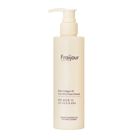 Fraijour - Retin-Collagen 3D Core Oil to Foam Cleanser - Sejas Attīroša Eļļa ar Retinolu un Kolagēnu - 210ml