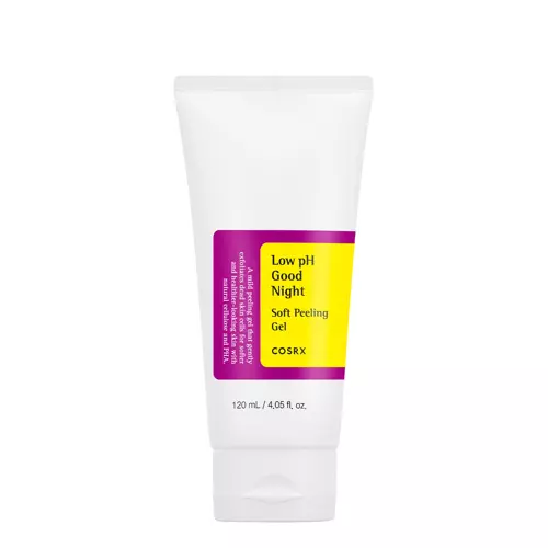 COSRX - Low pH Good Night Soft Peeling Gel - Attīrošs māla un ogļu sejas skrubis - 120g