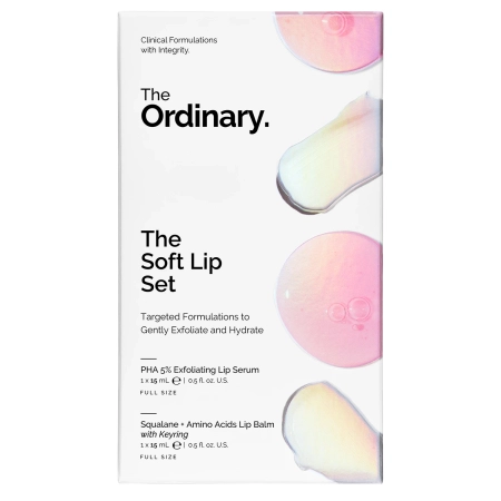 The Ordinary - The Soft Lips Set - Lūpu Kopšanas Komplekts - 15ml+15ml