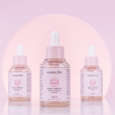 HanGlow - Make It Smooth - Refining Spicule Booster - Izlīdzinošs Būsteris ar Mikroadatām - 30 ml
