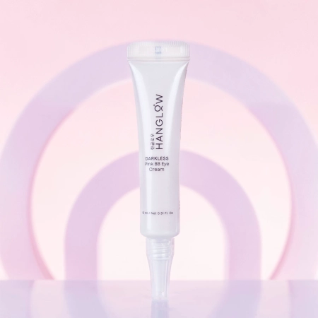 HanGlow - Darkless - Pink BB Eye Cream - Krēms-Korektors Ādai Zem Acīm - 15ml