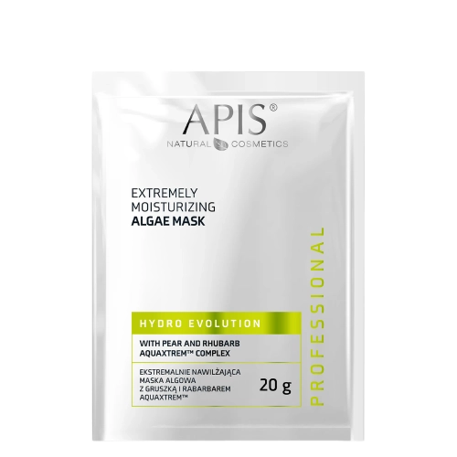 Apis - Hydro Evolution - Mitrinoša Aļģu Maska ar Bumbieri un Rabarberu AQUAXTREM™ - 20g