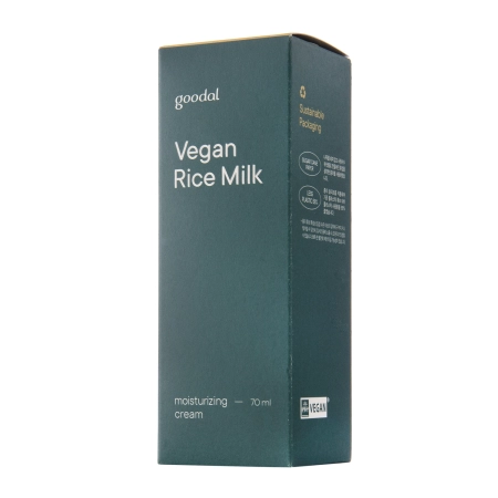 Goodal - Vegan Rice Milk Moisturizing Cream - Vegānisks Mitrinošs Krēms - 70ml