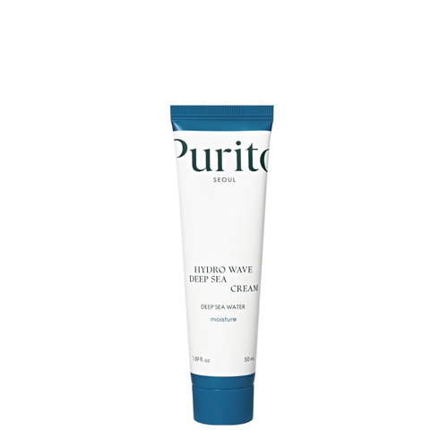 Purito Seoul - Hydro Wave Deep Sea Cream - Dziļi Mitrinošs Krēms uz Jūras Ūdens Bāzes - 50ml
