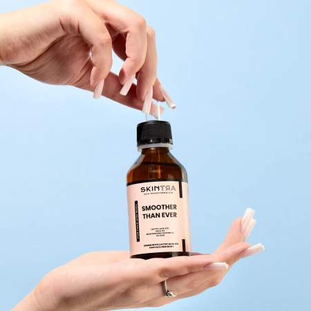 SkinTra - Smoother Than Ever - Serums ar 12% Pienskābi Ķermenim un Sejai - 100ml