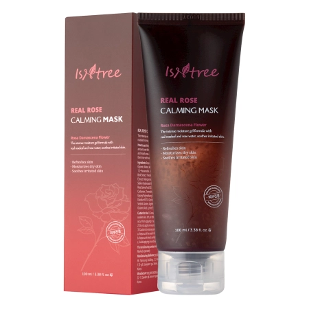 Isntree - Real Rose Calming Mask - Nomierinoša Rožu Maska - 100ml
