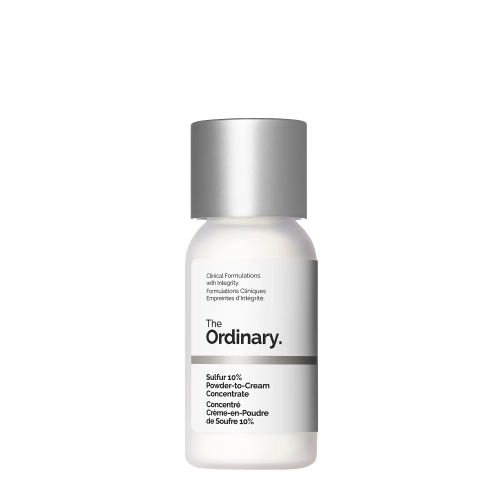 The Ordinary - Sulfur 10% Powder-to-Cream Concentrate - Pūderis Pret Lokālām Nepilnībām - 5g