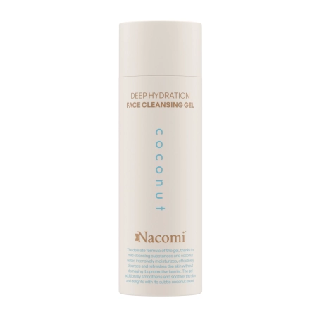 Nacomi - Deep Hydration - Sejas Mazgāšanas Gels - Coconut - 140ml