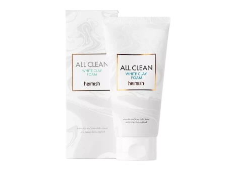 Heimish - All Clean White Clay Foam - Attīrošas Putas ar Balto Mālu - 150g
