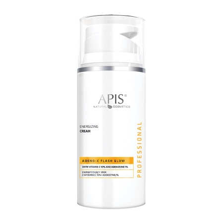 Apis - Adeno C Flash Glow - Enerģizējošs Sejas Krēms ar 10% C Vitamīnu un 1% Adenozīnu - 100ml